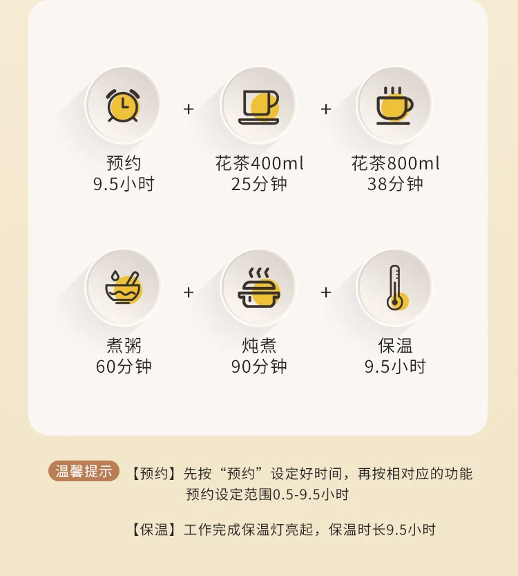 Multifunctional Health Cup Electric Stew Cup Small Mini Heating Water Cup Tea Boiling Pot Hot Milk Office Artifact