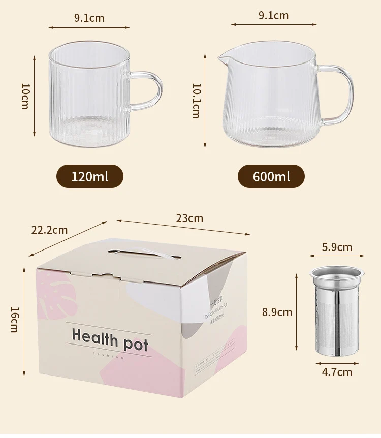Gift-giving Mini Health Cup Multifunctional Household Health Pot Small Office Tea Boiling Water Flower Tea Pot Gift