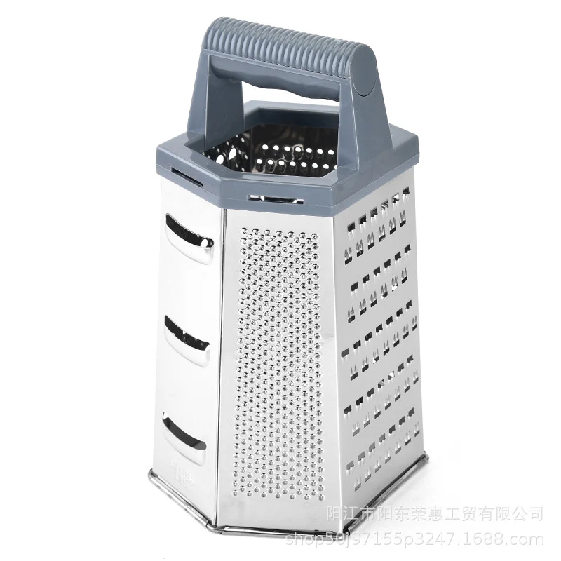 Kitchen Multifunctional Six-sided Melon Planer Household Vegetable Cutter Cheese Potato Planer