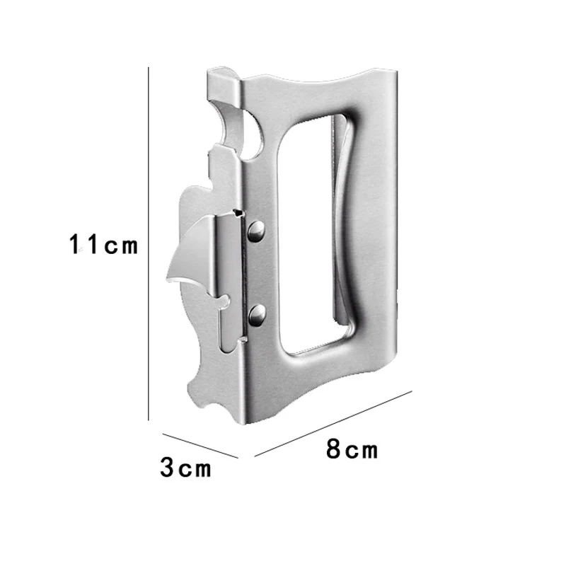 Spot Wholesale Bottle Opener Thickeneded Multi-Functional Stainless Steel Can Opener Japanese Can Opener Can Portable Fast and Simple