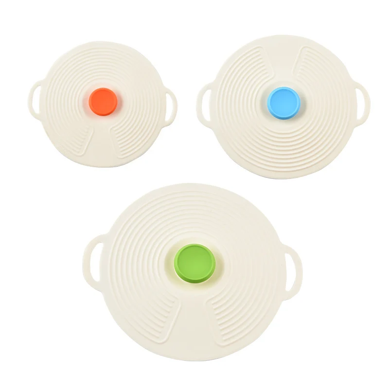 Casual Style Silicone Fresh-Keeping Lid, Sealed Bowl Lid, Meal Lid, Basin Lid, Plate Lid, Microwave Oven Splash-Proof Lid