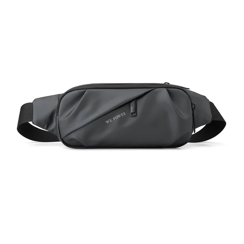 New Men's Multifunctional Waist Bag Water-repellent Casual Sports Chest Bag Outdoor Cycling Bag Fashionable Brand Crossbody Bag