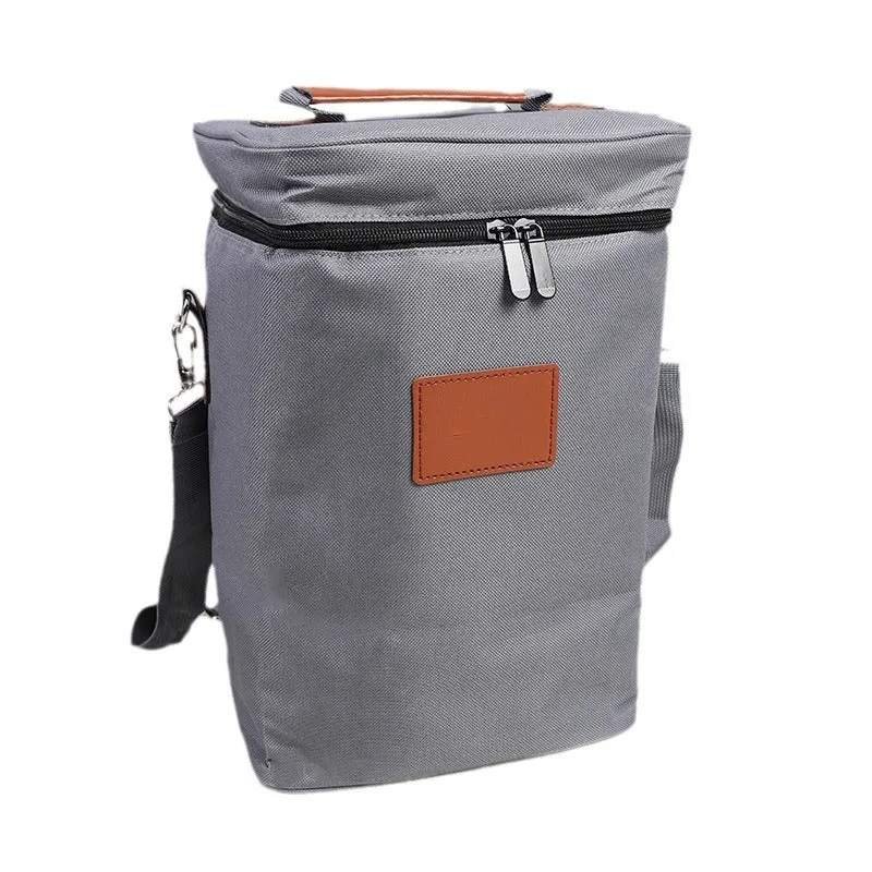 lunch bag red wine thermos bag 4 bottles wine cold ice bag outdoor picnic bag picnic bag