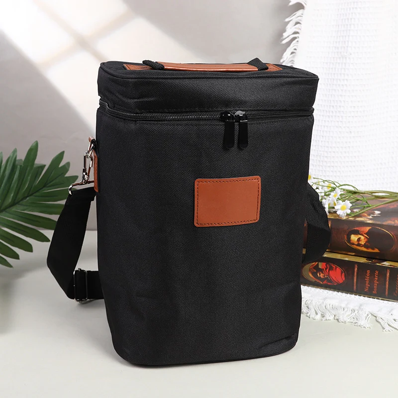 lunch bag red wine thermos bag 4 bottles wine cold ice bag outdoor picnic bag picnic bag