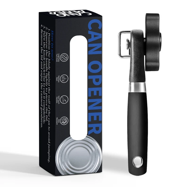 Cross-border manual can opener can opener single handle side open lid can knife can opener labor-saving bottle opener