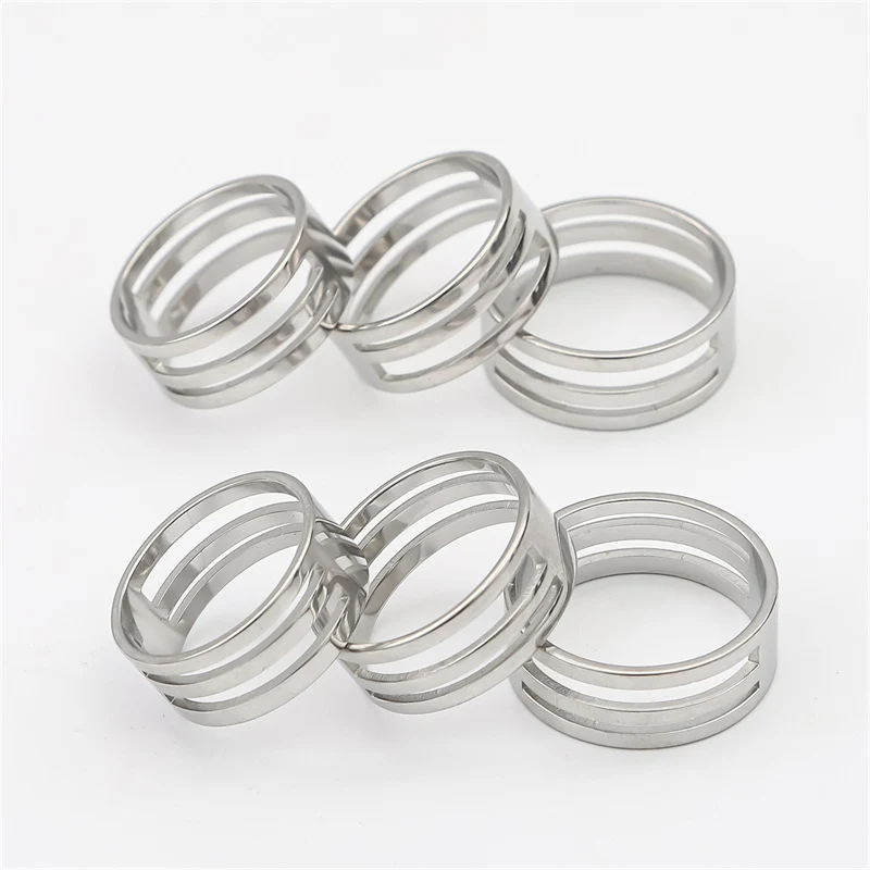 stainless steel ring auxiliary opening closed ring tool opener ring handmade diy material jewelry tool