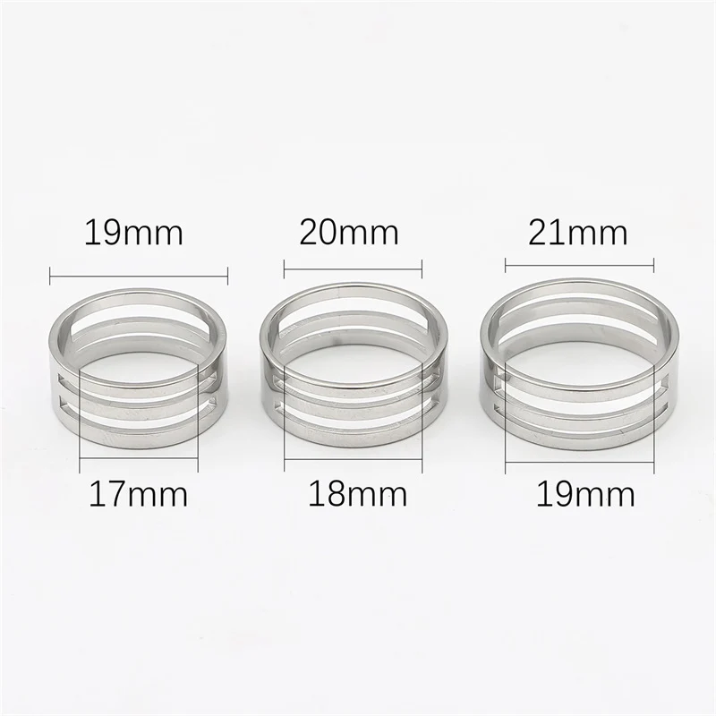 stainless steel ring auxiliary opening closed ring tool opener ring handmade diy material jewelry tool