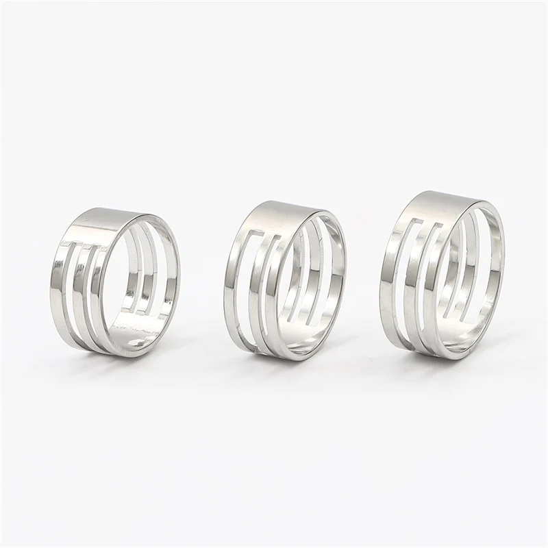 stainless steel ring auxiliary opening closed ring tool opener ring handmade diy material jewelry tool