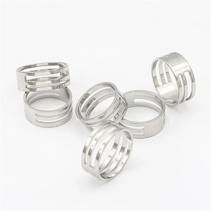 stainless steel ring auxiliary opening closed ring tool opener ring handmade diy material jewelry tool