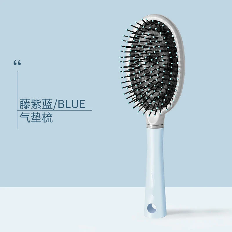 Comb Women's Household Portable Straight Hair Comb Airbag Comb Men's Curly Hair Massage Meridian Fluffy Hollow Cleaning