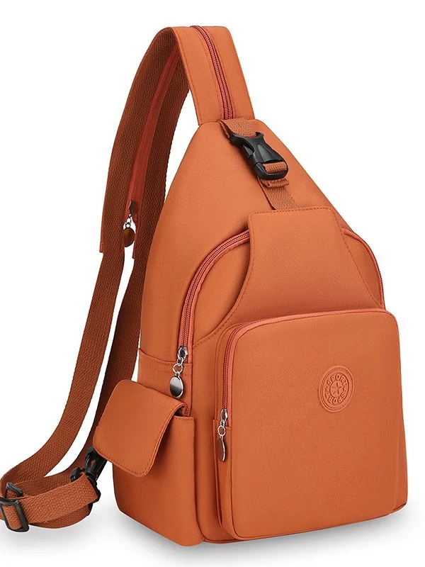 Fashion Chest Bag Backpack Fashion Trend 2024 New Women's Chest Bag Casual Anti-splashing Bag Multifunctional Chest Bag