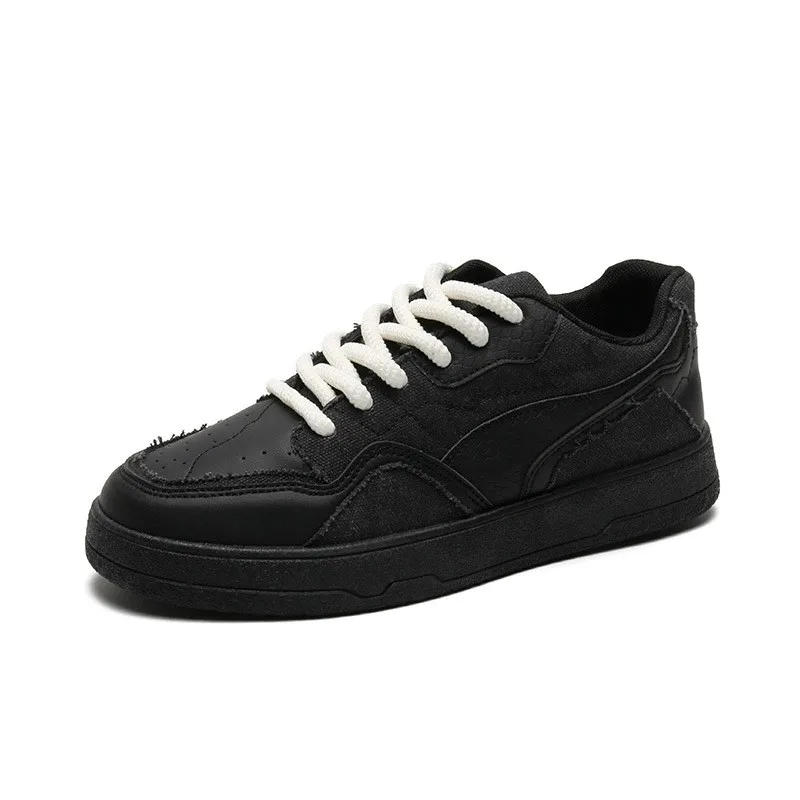 Low Price Wholesale of New Men's Sports Shoes Casual Sports Versatile Mesh Breathable White Shoes Skateboarding Shoes