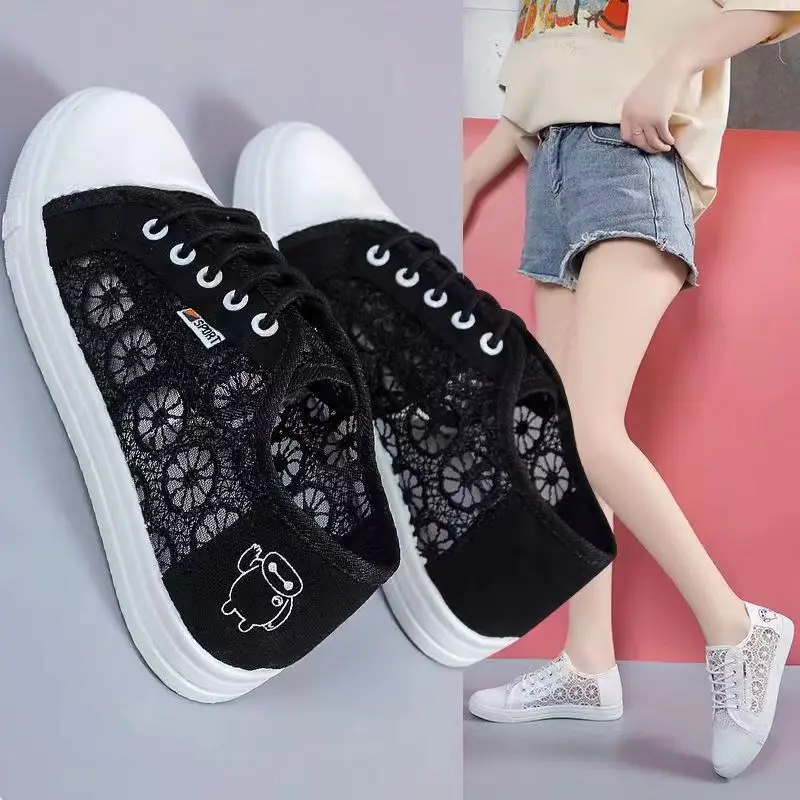 Women's Casual Light Weight Soft Soled Flat Bottomed Fashion Able Breathable Casual Shoes
