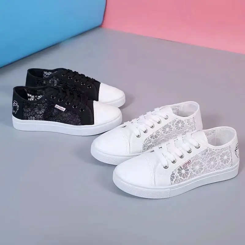 Women's Casual Light Weight Soft Soled Flat Bottomed Fashion Able Breathable Casual Shoes