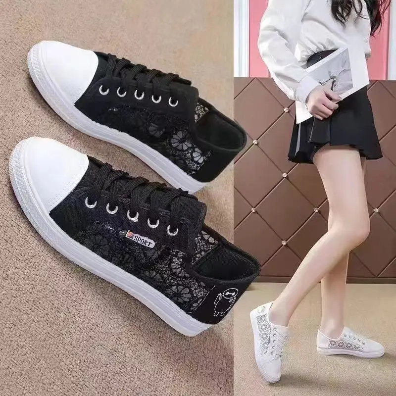 Women's Casual Light Weight Soft Soled Flat Bottomed Fashion Able Breathable Casual Shoes