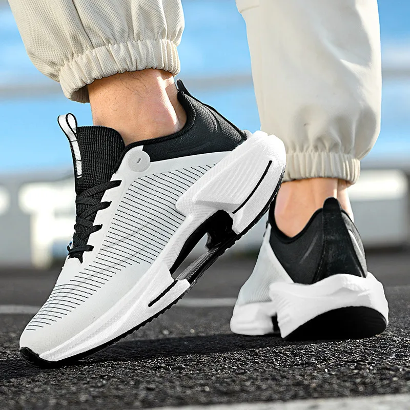 Logo Custom Modern Stylish Synthetic Casual Sneakers Ergonomic Cushioning Lightweight for Travel Walking and Fashion Sportswear