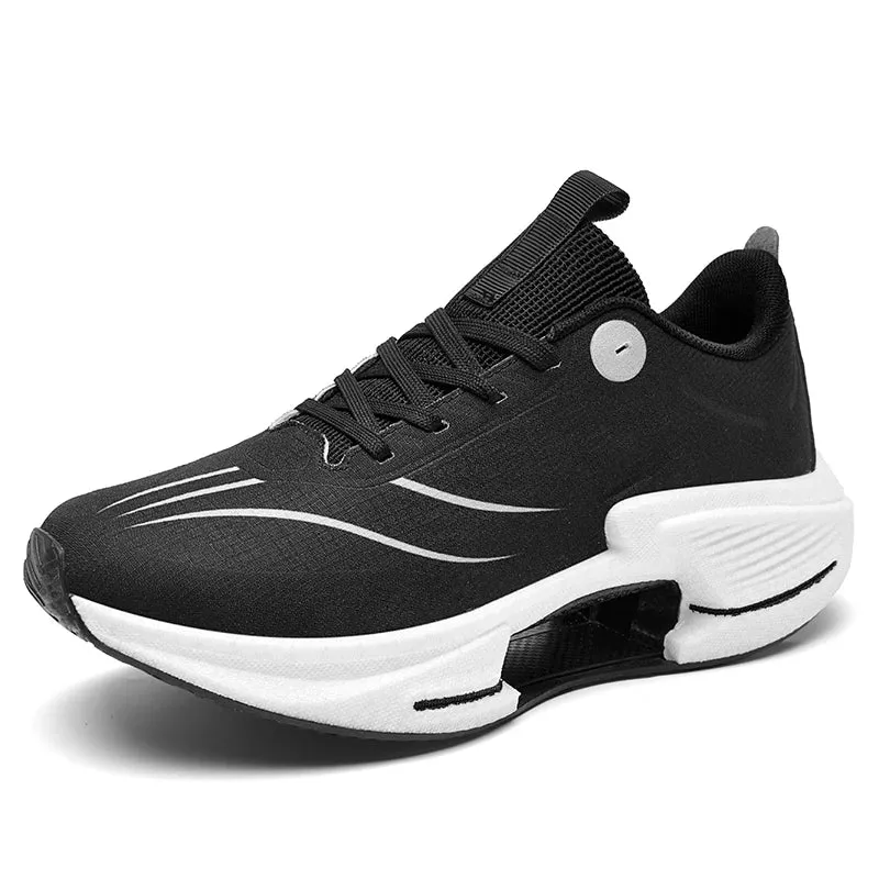Logo Custom Modern Stylish Synthetic Casual Sneakers Ergonomic Cushioning Lightweight for Travel Walking and Fashion Sportswear