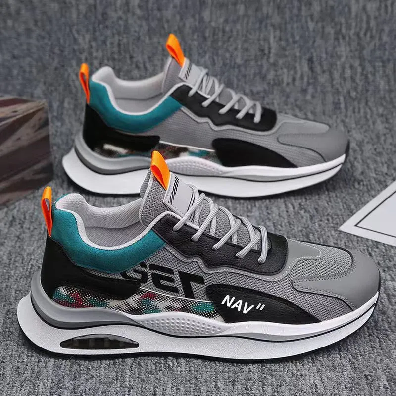Y Manufacturers Men's Sports Mesh Shoes Breathable Fashion Walking Running Style Casual Shoes Sneaker for Men