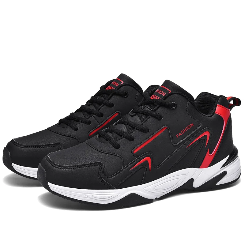 High Quality Men's Casual Sneakers Breathable Mesh Cloth Upper Elasticity Anti-Slip High-Top Sole Comfortable Walking Shoes