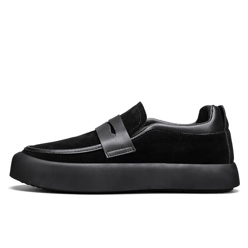 New Breathable Little White Shoes Men's Trend Everything Inside Heightener Sports Shoes Casual Running Daddy Shoes