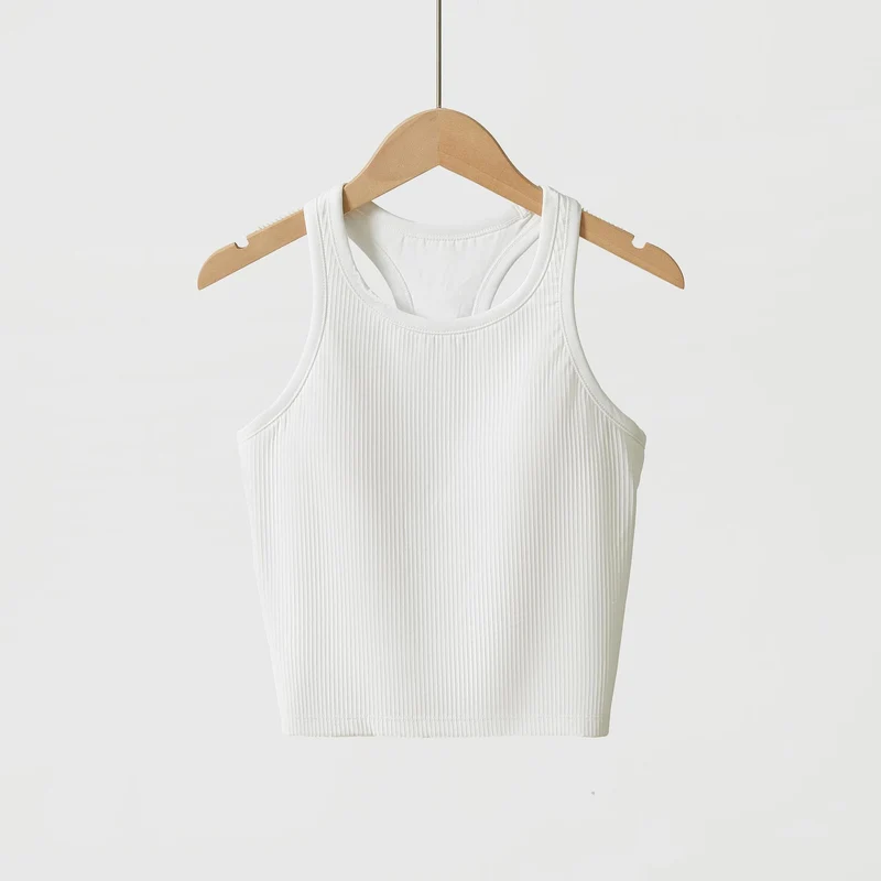 Original ebb yoga vest women's I-character sports outer wear tight quick-drying with chest pad running bra fitness upper