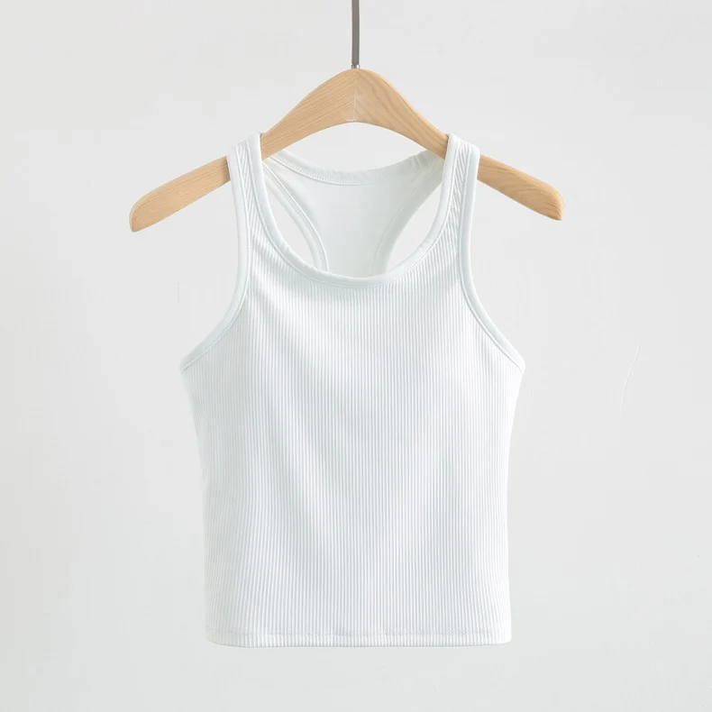 Original ebb yoga vest women's I-character sports outer wear tight quick-drying with chest pad running bra fitness upper