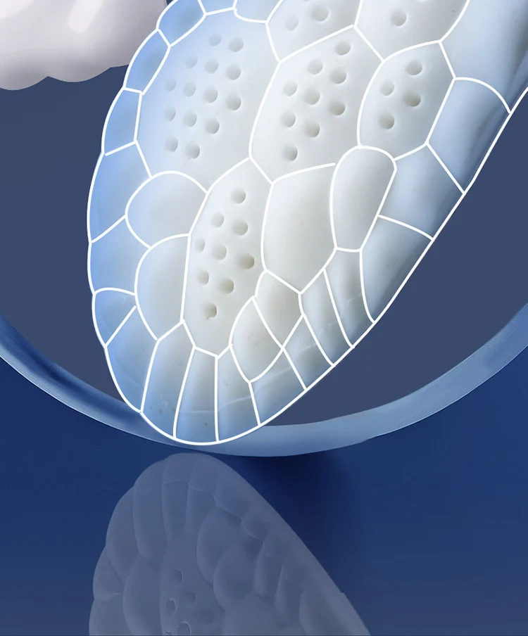 Super Soft Insoles That Feel Like Stepping on Shit, so You Won’T Get Tired after Standing for a Long Time, Thickeneded Massage for Men and Women, 4D Cloud Arch Support, Sports Shock Absorption and Sweat Absorption