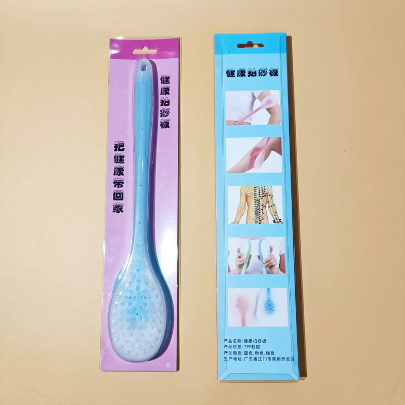 Meridian massage board silicone health care home massage stick fitness massage scraping board massage acupuncture point massage hammer