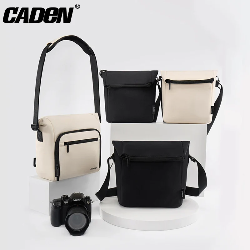 Caden Casual Casual Camera Bag Shoulder Fashion Waterproof Photography Bag Unisex Mirrorless Slr Bag