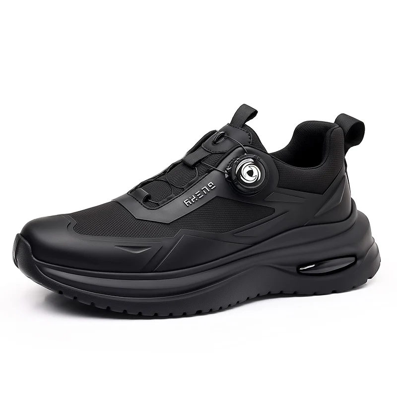 New Eco comfort Rubber Shoes for Women Original Black Arch Support Quick Lace Sports Shoes for Men KPU Original Luxury Design