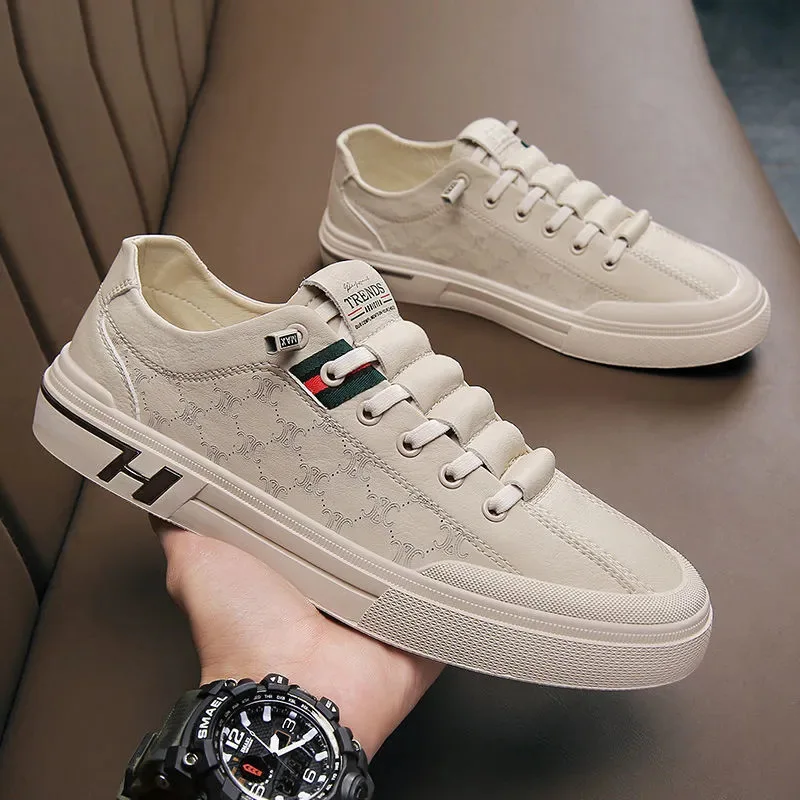 Factory Direct Summer Men's Shoes Casual Soft Soled Small White Shoes Walking Shoes Men Free Shipping