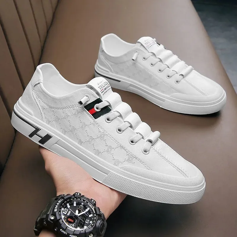 Factory Direct Summer Men's Shoes Casual Soft Soled Small White Shoes Walking Shoes Men Free Shipping