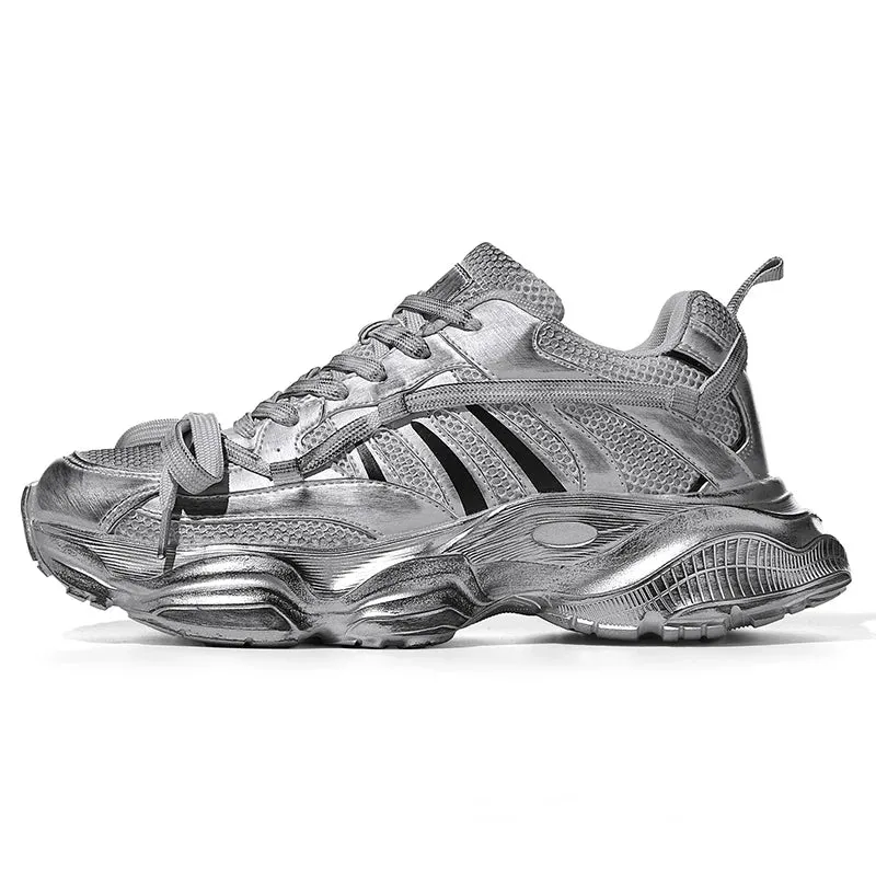 Latest Design Sports Shoes Women Retro Old School Chunky Shoes Men New Style 2024 Tennis Sneakers for Men Women