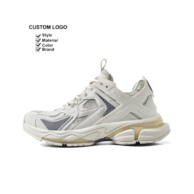 2024 Hot Selling New Style Breathable Running Womens Mneakers Shock-Absorbing Fashionable Sport Shoes Men