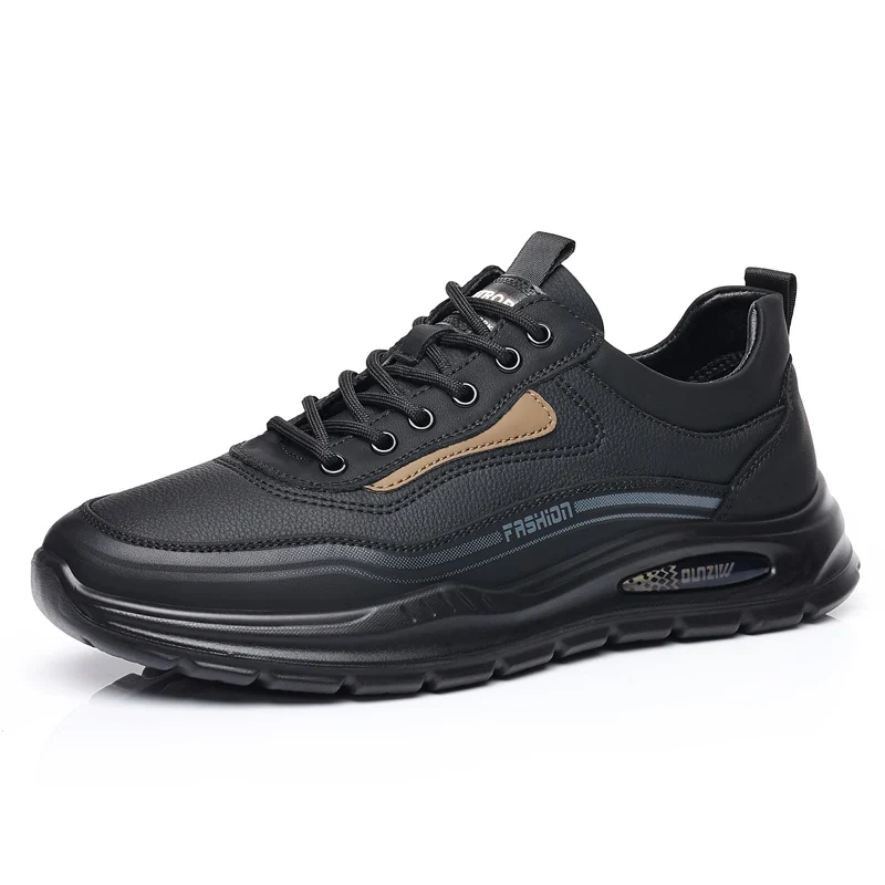 New High Quality Sepatu Bekas Original Branded Sneaker Real Cow Leather Top Men's Casual Shoes Business Classic Design Factory