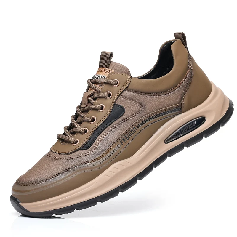 New High Quality Sepatu Bekas Original Branded Sneaker Real Cow Leather Top Men's Casual Shoes Business Classic Design Factory