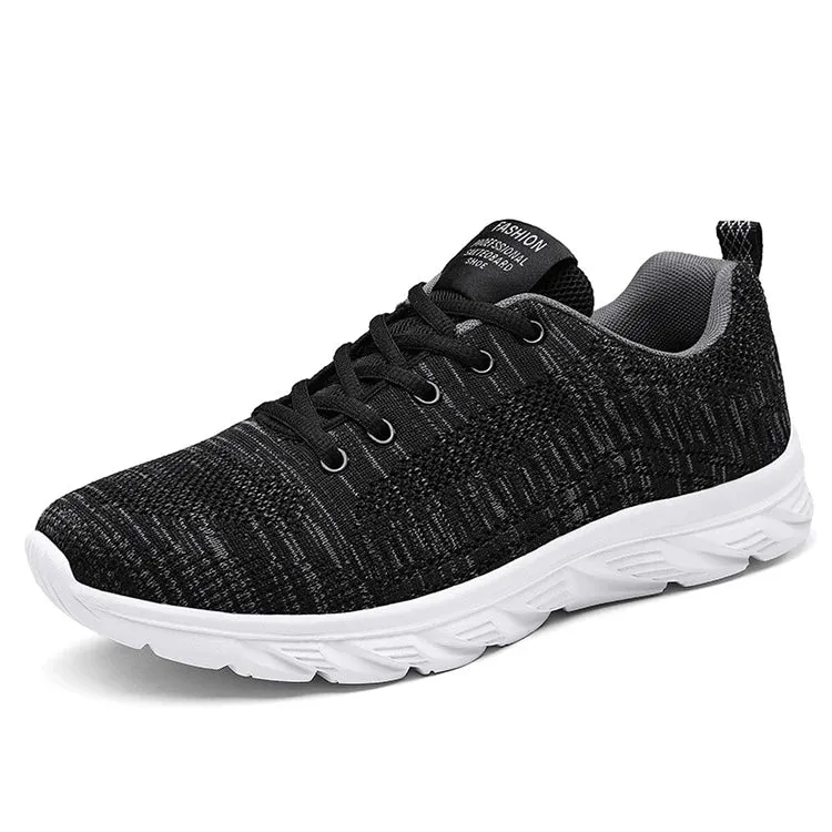 Y Men's 46 Big Size Lightweight Breathable Running Waking Style Sport Mesh Soft Sole Casual Sneakers Shoes for Men