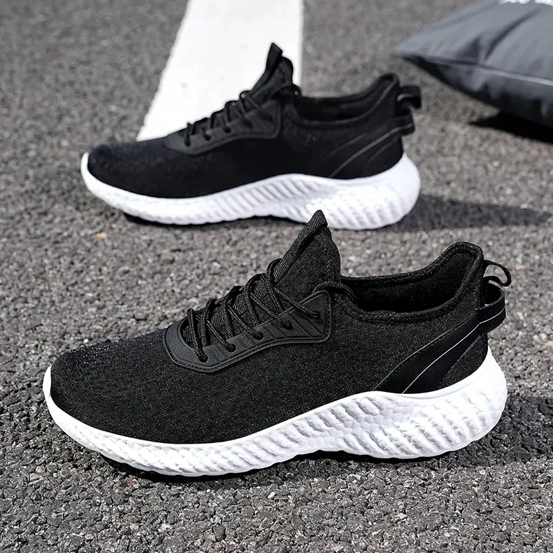 New Fashionable Sports High Quality Sports Safety Shoes Lightweight Breathability Men Running Shoes