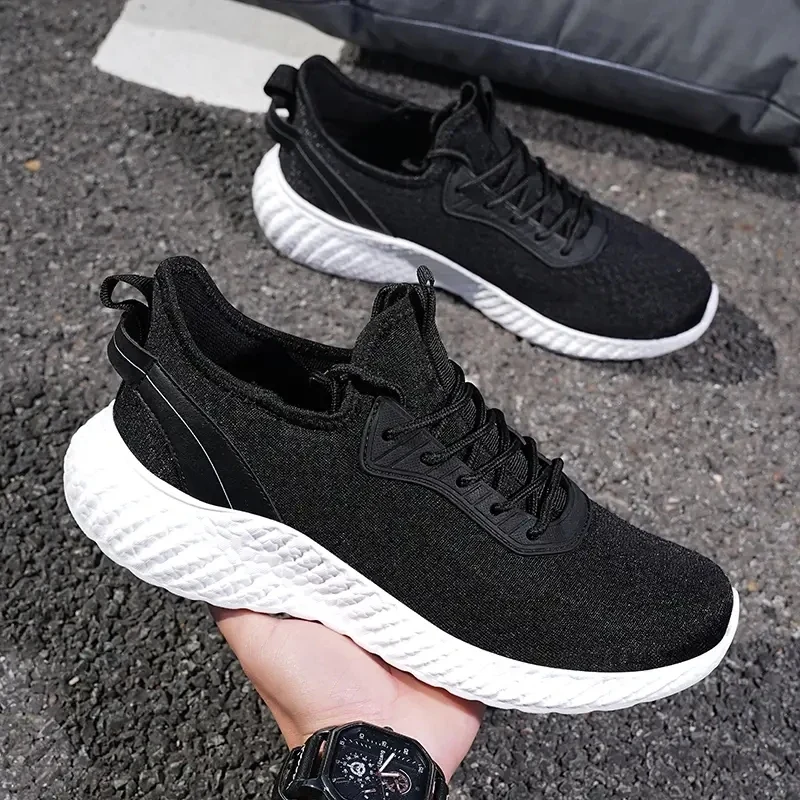 New Fashionable Sports High Quality Sports Safety Shoes Lightweight Breathability Men Running Shoes