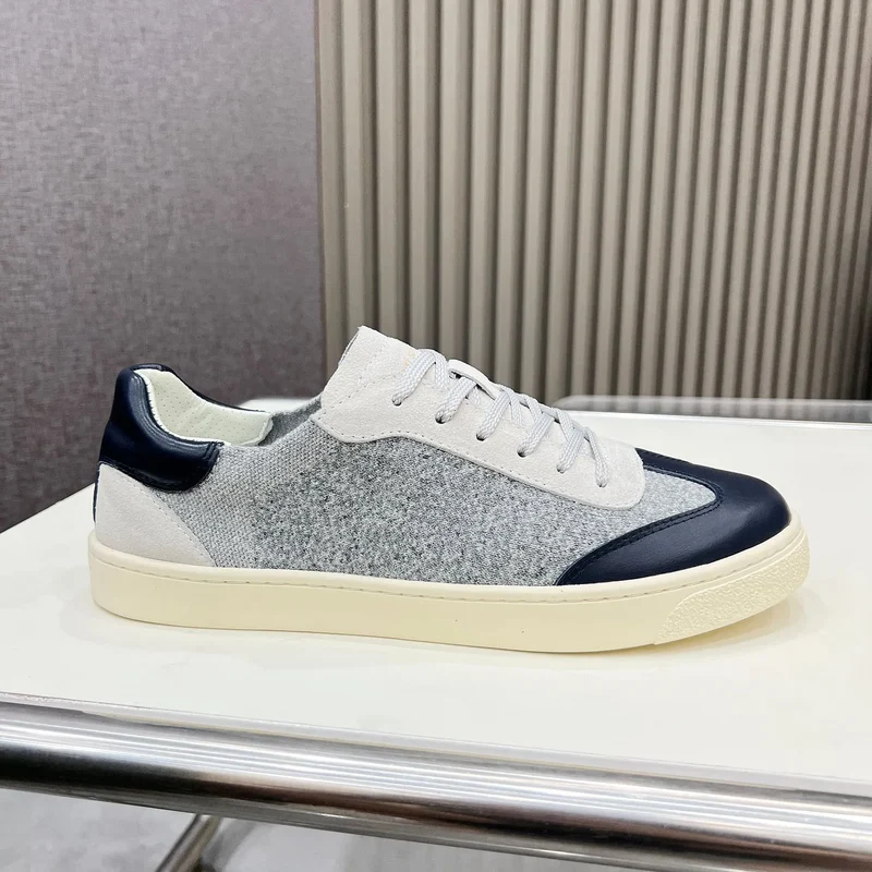 Hot-selling Genuine Leather Light-weight Classy Luxury Flat Men's Casual Shoes