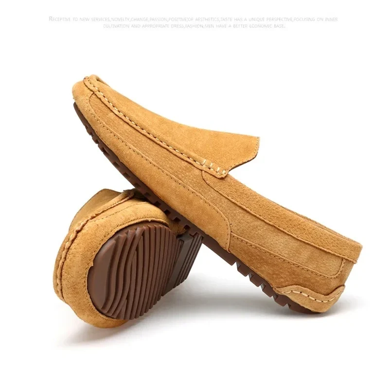 Leather Man Loafers Luxury 2026 Casual Shoes for Men Boat Sneakers Handmade Slip on Driving Shoes Male Moccasins Zapatos