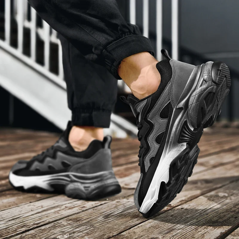 Greatshoe 2025 New Style Youth Sport Shoes Men Running Shoes Fashionable Travel Shoes