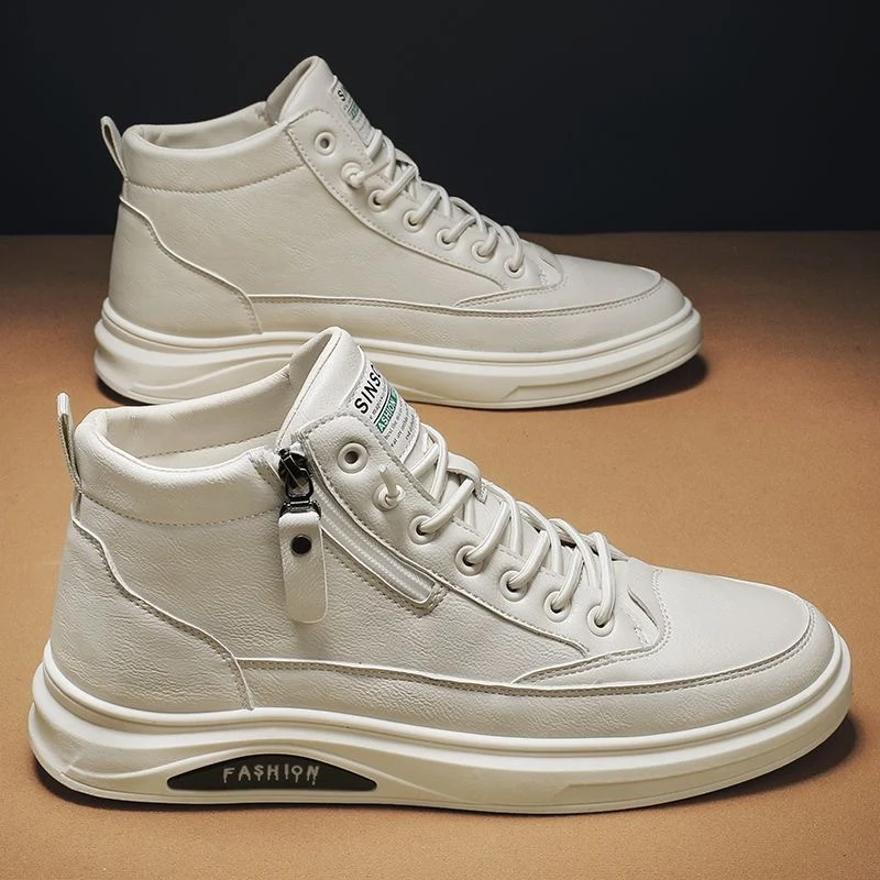 YF Spring New Breathable Job Shoes Men's Trendy All-Match Shoes Casual Men's Board Shoes