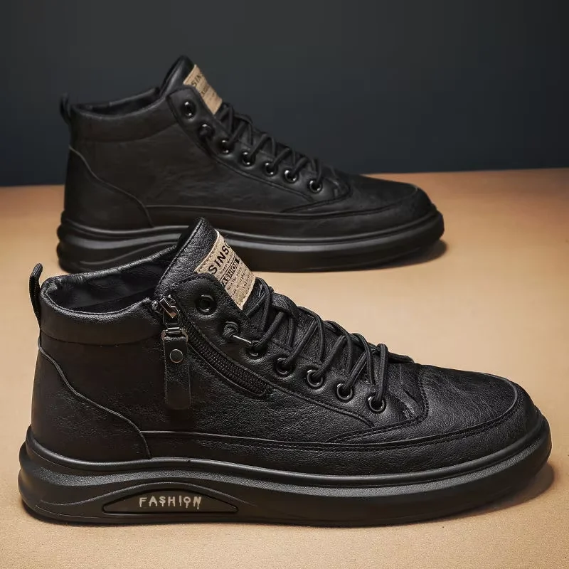 YF Spring New Breathable Job Shoes Men's Trendy All-Match Shoes Casual Men's Board Shoes