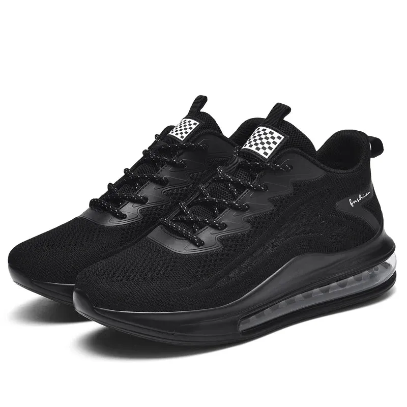 Wholesale Zapatos New Brand Big Size 48 Flying Woven Running Air Cushion Walking Shoes Breathable Custom Sneakers Shoes Men