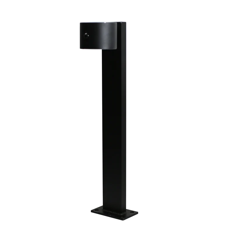 Modern IP65 LED Solar Pillar Gate Pathway Post Lawn Landscape Garden Lights