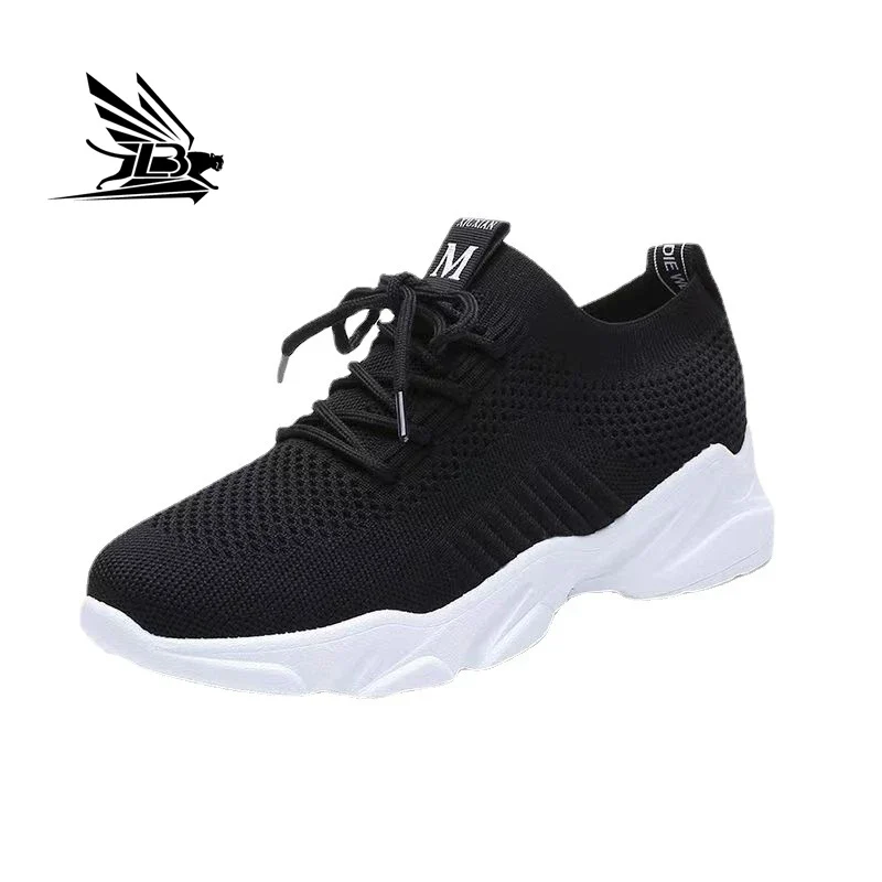 Women's Trendy Casual Mesh Running Sneakers Comfortable and Breathable with Lighted Feature for Autumn Season Low Price