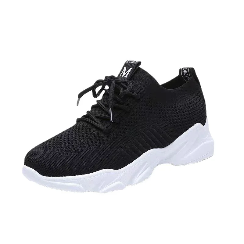 Women's Trendy Casual Mesh Running Sneakers Comfortable and Breathable with Lighted Feature for Autumn Season Low Price