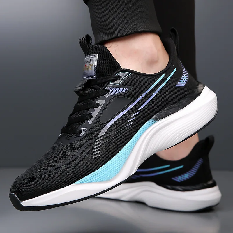 Sneakers Cushion Breathable Casual Sports Running Shoes Lightweight Waterproof Elastic Mountaineering Hiking Shoes