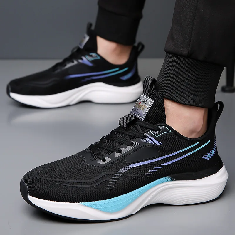 Sneakers Cushion Breathable Casual Sports Running Shoes Lightweight Waterproof Elastic Mountaineering Hiking Shoes